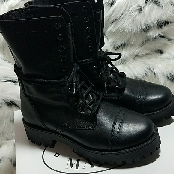 steve madden georgie combat boot
